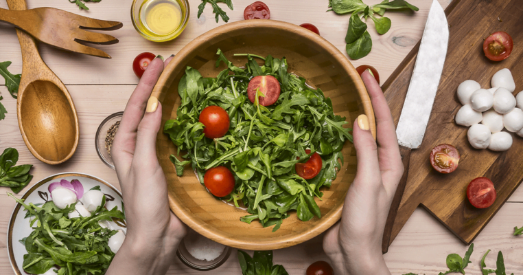 receitas vegetarianas de salada